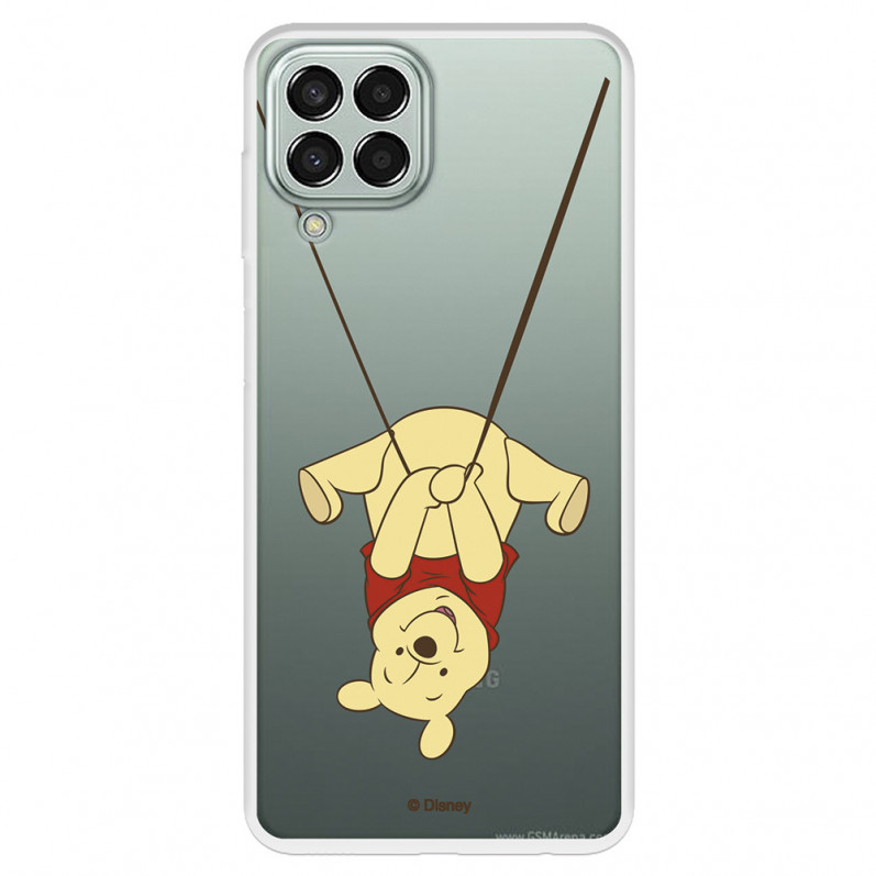 Funda para Samsung Galaxy M33 5G Oficial de Disney Winnie  Columpio - Winnie The Pooh