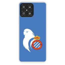Funda para Huawei Honor X8 del RCD Espanyol Escudo Perico  - Licencia Oficial RCD Espanyol