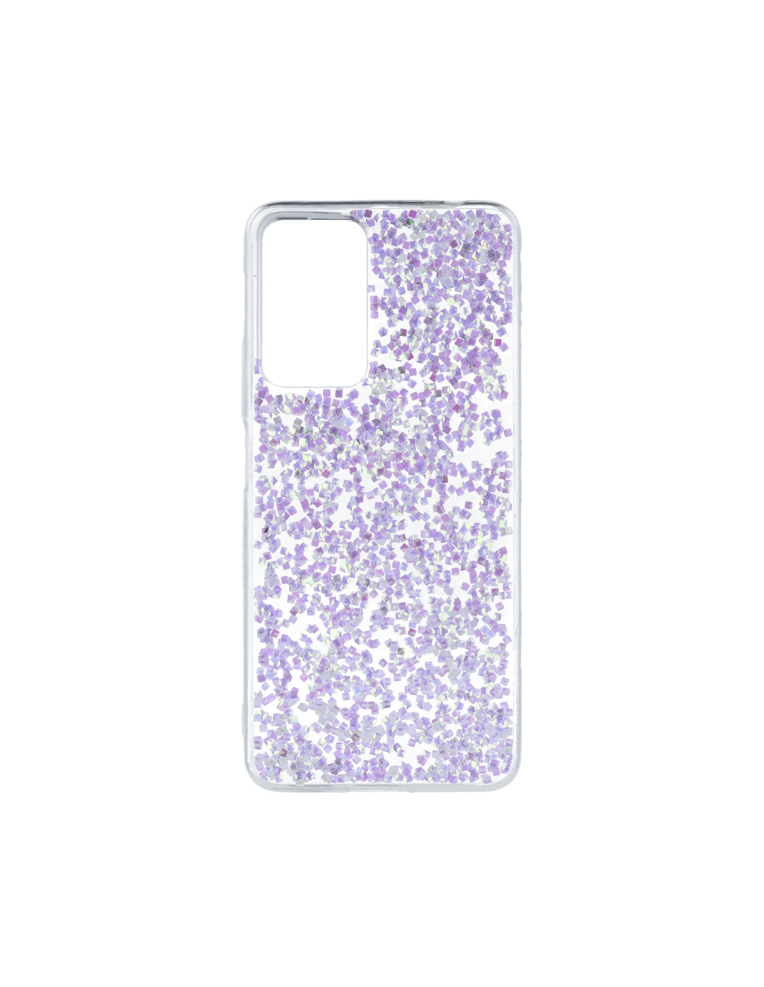 Funda de teléfono con purpurina brillante para Xiaomi Redmi Note