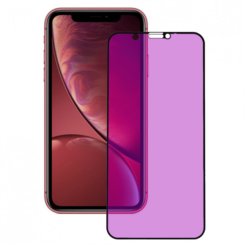 Cristal Templado Completo Anti Blue-Ray  para iPhone XR
