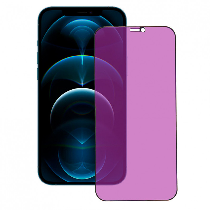 Cristal Templado Completo Anti Blue-ray para iPhone 12 Pro