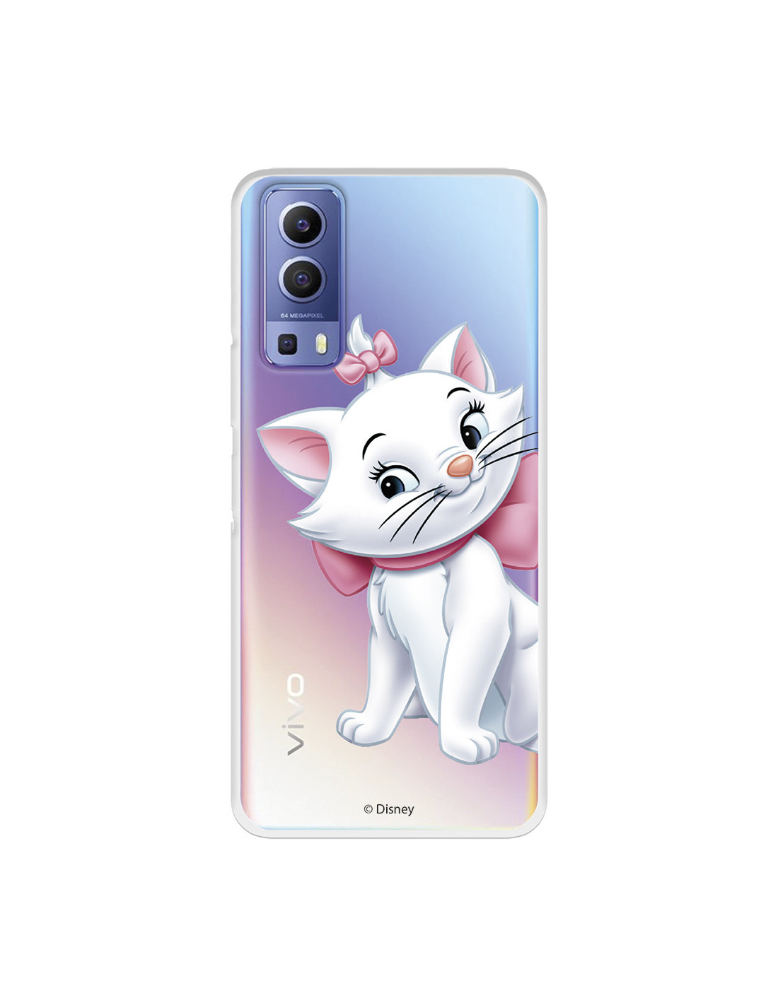Funda para Xiaomi Redmi Note 13 Pro Plus 5G Oficial de Disney Marie Silueta  - Los Aristogatos