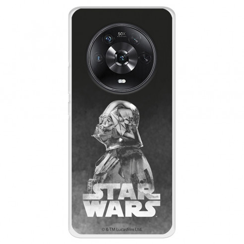 Funda para Huawei Honor Magic4 Lite Oficial de Star Wars Darth Vader Fondo negro - Star Wars