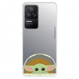 Funda para Xiaomi Poco F4 5G Oficial de Star Wars Baby Yoda Sonrisas - The Mandalorian