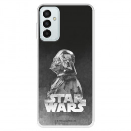 Funda para Samsung Galaxy M13 Oficial de Star Wars Darth Vader Fondo negro - Star Wars