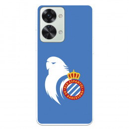 Funda para OnePlus Nord 2T 5G del RCD Espanyol Escudo Perico  - Licencia Oficial RCD Espanyol