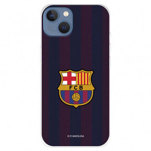 Funda para IPhone 14 Max del FC Barcelona Rayas Blaugrana  - Licencia Oficial FC Barcelona
