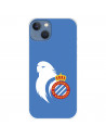Funda para IPhone 14 Max del RCD Espanyol Escudo Perico  - Licencia Oficial RCD Espanyol