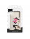 Funda para IPhone 14 Oficial de Disney Mickey y Minnie Asomados - Clásicos Disney