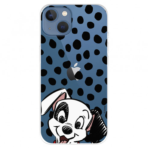 Funda para IPhone 14 Max Oficial de Disney Cachorro Manchas - 101 Dálmatas