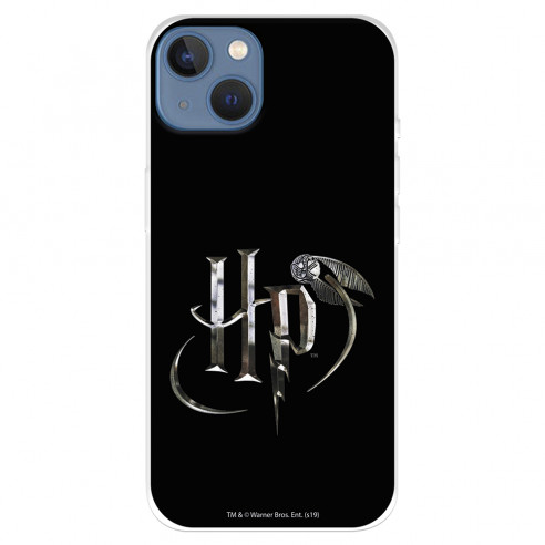 Funda para IPhone 14 Max Oficial de Harry Potter HP Iniciales - Harry Potter