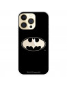 Funda para IPhone 14 Pro Oficial de DC Comics Batman Logo Transparente - DC Comics