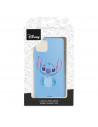 Funda para IPhone 14 Pro Oficial de Disney Stitch Azul - Lilo & Stitch