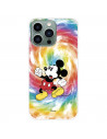 Funda para IPhone 14 Pro Max Oficial de Disney Mickey Mickey Tye Die - Clásicos Disney