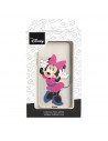 Funda para IPhone 14 Pro Max Oficial de Disney Minnie Rosa - Clásicos Disney