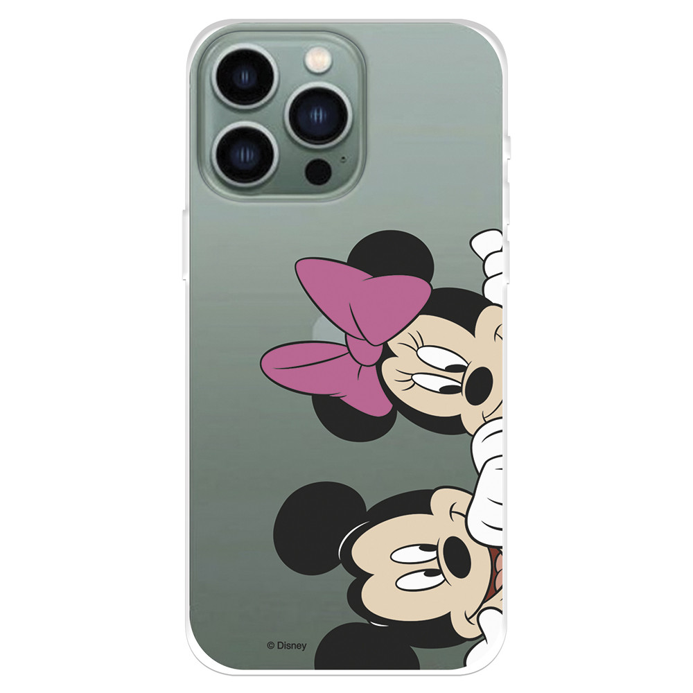 Threesee Funda para iPhone 14 Pro Max, funda protectora para iPhone 14 Pro  Max de 6.7 pulgadas, diseño de cachorro Mickey Minnie Mouse, bonita bolsa