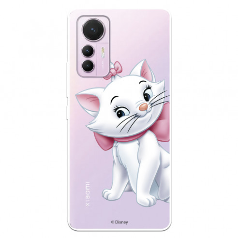 Funda para Xiaomi Mi 12 Lite 5G Oficial de Disney Marie Silueta - Los Aristogatos