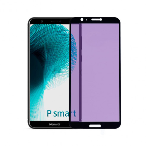 Cristal Templado Completo Anti Blue-Ray para Huawei P Smart
