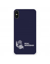Funda para iPhone X del Real Sociedad de Fútbol Real fondo azul oscuro  - Licencia Oficial Real Sociedad de Fútbol