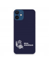 Funda para iPhone 12 Mini del Real Sociedad de Fútbol Real fondo azul oscuro  - Licencia Oficial Real Sociedad de Fútbol