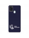 Funda para Samsung Galaxy A21s del Real Sociedad de Fútbol Real fondo azul oscuro  - Licencia Oficial Real Sociedad de Fútbol