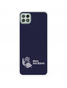 Funda para Samsung Galaxy A22 5G del Real Sociedad de Fútbol Real fondo azul oscuro  - Licencia Oficial Real Sociedad de Fútbol