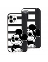 Funda Ultra suave negra Oficial Disney - Mickey sunglasses