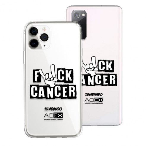 Funda Oficial Zumbando Solidaria - Fuck cancer