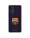Funda para Motorola Moto G52 del FC Barcelona Rayas Blaugrana  - Licencia Oficial FC Barcelona