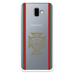 Funda para Samsung Galaxy J6 Plus del Federación Portuguesa de Fútbol Escudo  - Licencia Oficial Federación Portuguesa de Fútbol