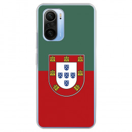 Funda para Xiaomi Poco F3 del Federación Portuguesa de Fútbol Bicolor  - Licencia Oficial Federación Portuguesa de Fútbol