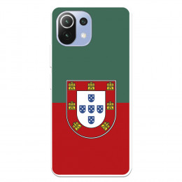 Funda para Xiaomi Mi 11 Lite del Federación Portuguesa de Fútbol Bicolor  - Licencia Oficial Federación Portuguesa de Fútbol