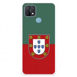 Funda para Oppo A15 del Federación Portuguesa de Fútbol Bicolor  - Licencia Oficial Federación Portuguesa de Fútbol
