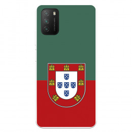 Funda para Xiaomi Poco M3 del Federación Portuguesa de Fútbol Bicolor  - Licencia Oficial Federación Portuguesa de Fútbol