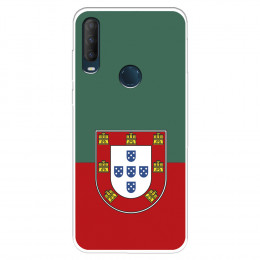 Funda para Alcatel 1S 2020 del Federación Portuguesa de Fútbol Bicolor  - Licencia Oficial Federación Portuguesa de Fútbol