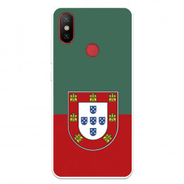 Funda para Xiaomi Mi A2 del Federación Portuguesa de Fútbol Bicolor  - Licencia Oficial Federación Portuguesa de Fútbol
