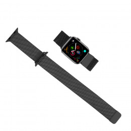 Correas magnéticas compatibles con Fitbit Versa/Versa 2/Versa Lite/SE,  pulsera de repuesto ajustable de metal para mujeres y hombres, para reloj