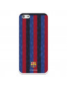 Funda para iPhone 5 del FC Barcelona Fondo Rayas Verticales  - Licencia Oficial FC Barcelona