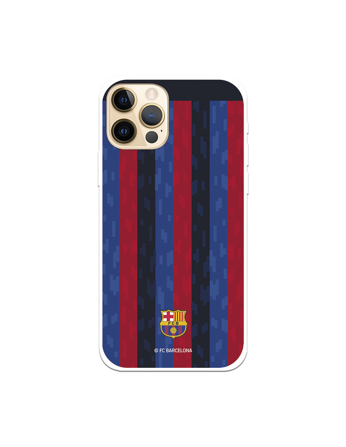 Funda para iPhone 12 Pro Max del Fútbol Club Oporto Escudo Rayas - Licencia  Oficial Fútbol Club