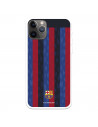 Funda para iPhone 11 Pro del FC Barcelona Fondo Rayas Verticales  - Licencia Oficial FC Barcelona