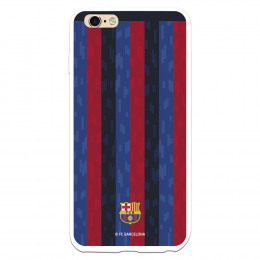 Funda para iPhone 6 Plus del FC Barcelona Fondo Rayas Verticales  - Licencia Oficial FC Barcelona