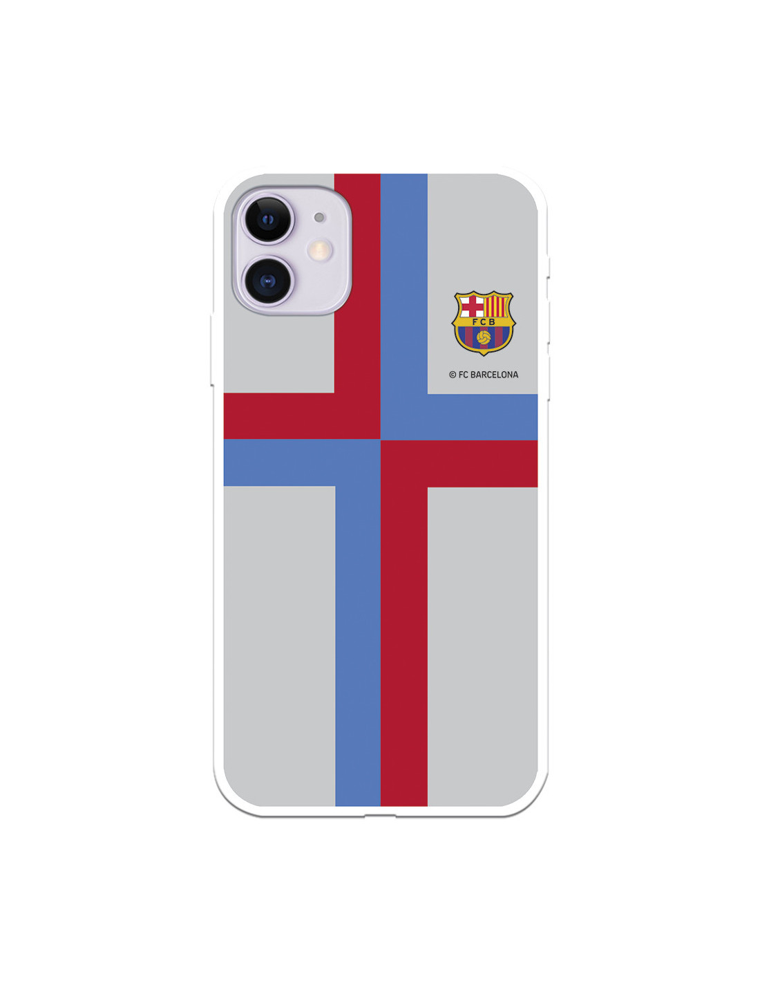 Funda para iPhone 11 del FC Barcelona Cruz Blaugrana - Licencia Oficial FC  Barcelona