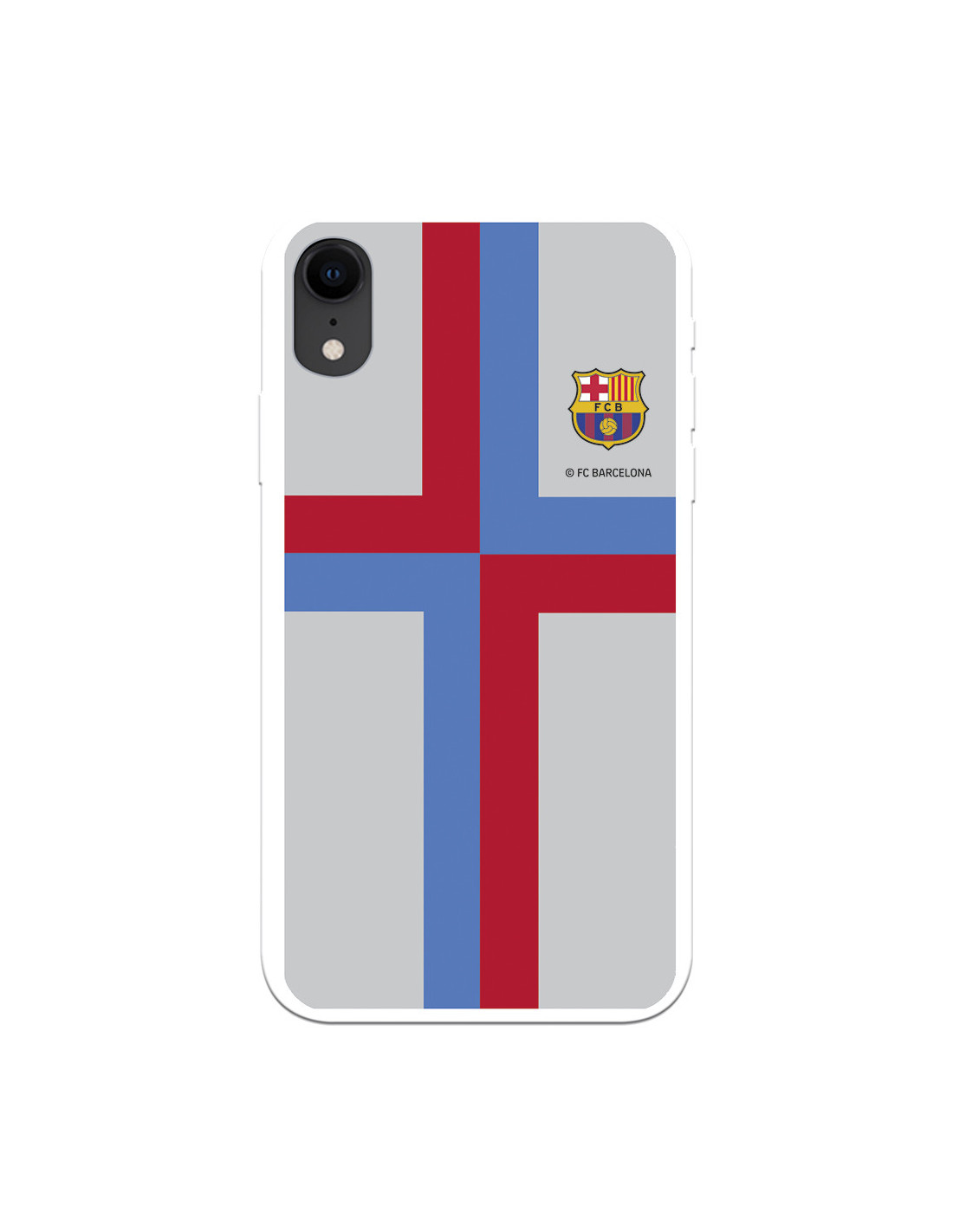 Funda para iPhone XR del FC Barcelona Cruz Blaugrana - Licencia Oficial FC  Barcelona