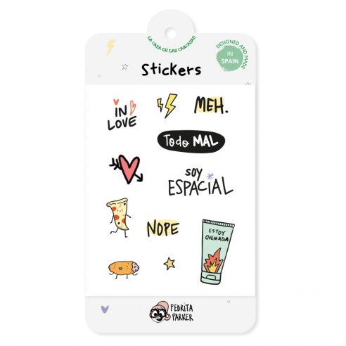 Stickers Pedrita Parker - Personaliza tus Dispositivos
