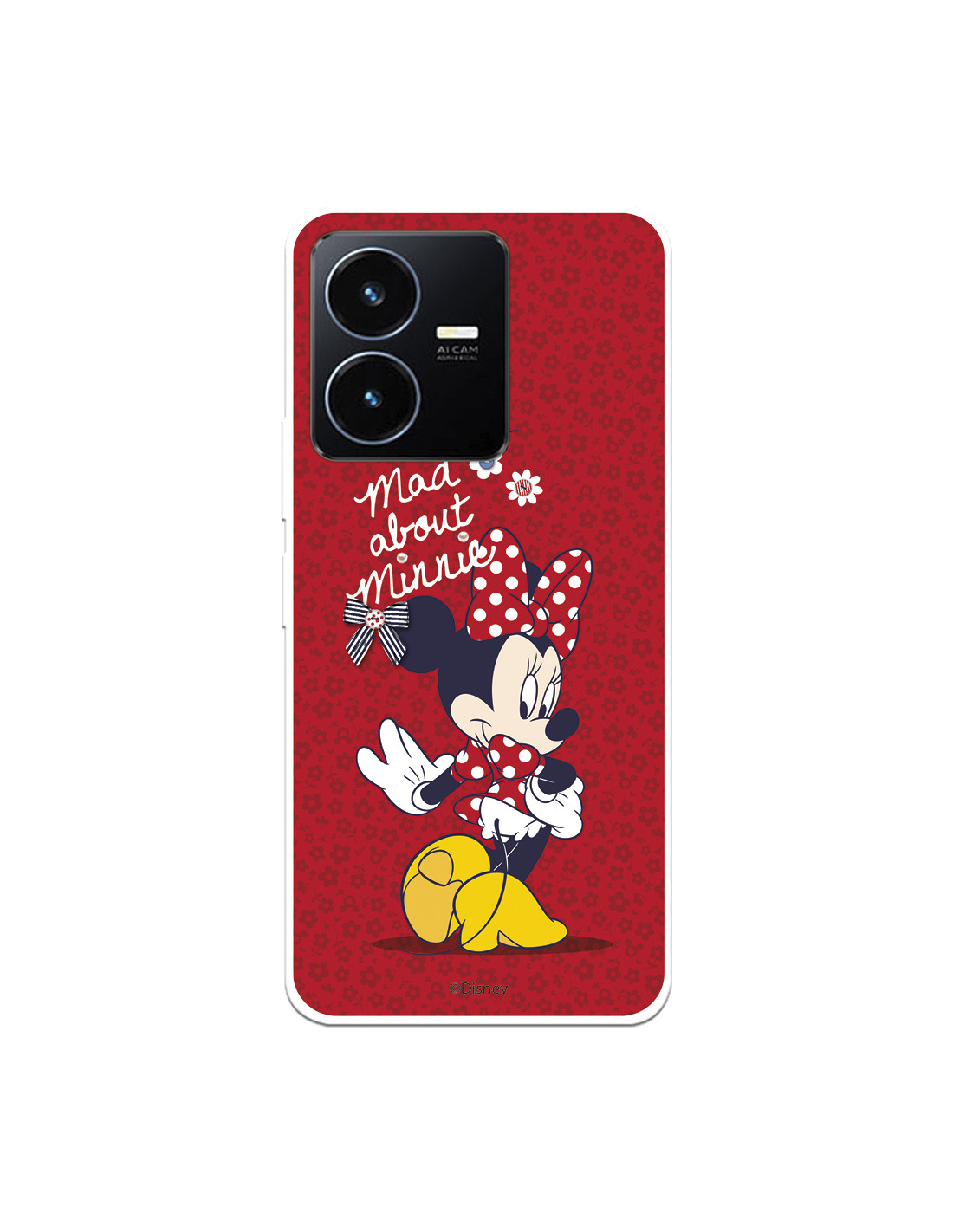 Funda para Xiaomi Redmi Note 10 5G Oficial de Disney Minnie Mad About -  Clásicos Disney