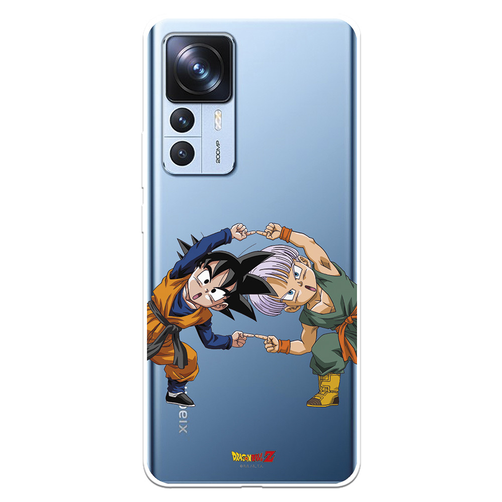 Funda para Xiaomi 12T Pro Oficial de Dragon Ball Goten y Trunks