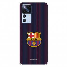 Funda para Xiaomi 12T del FC Barcelona Rayas Blaugrana  - Licencia Oficial FC Barcelona