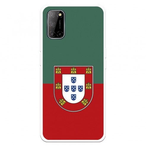 Funda para Oppo A52 del Federación Portuguesa de Fútbol Bicolor - Licencia Oficial Federación Portuguesa de Fútbol