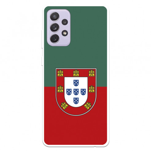 Funda para Samsung Galaxy A72 4G del Federación Portuguesa de Fútbol Bicolor - Licencia Oficial Federación Portuguesa de Fútbol
