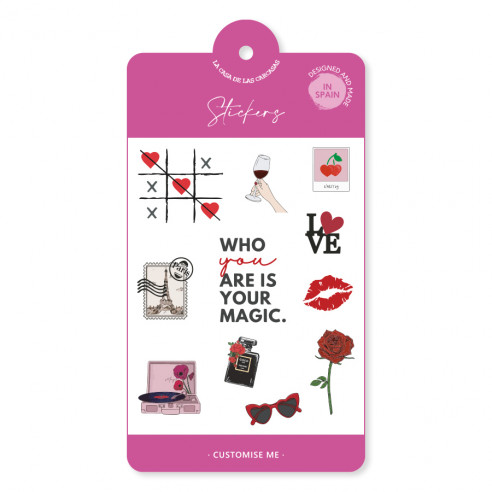 Stickers San Valentín - Personaliza tus Dispositivos